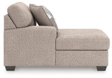 Seyler Lane Hemp Left-Arm Facing Corner Chaise from Ashley - Luna Furniture