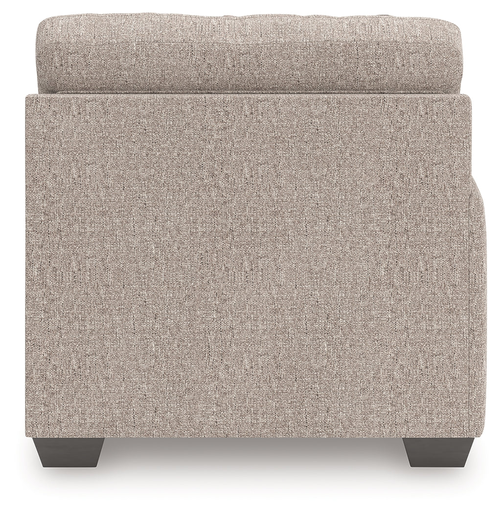 Seyler Lane Hemp Left-Arm Facing Corner Chaise from Ashley - Luna Furniture