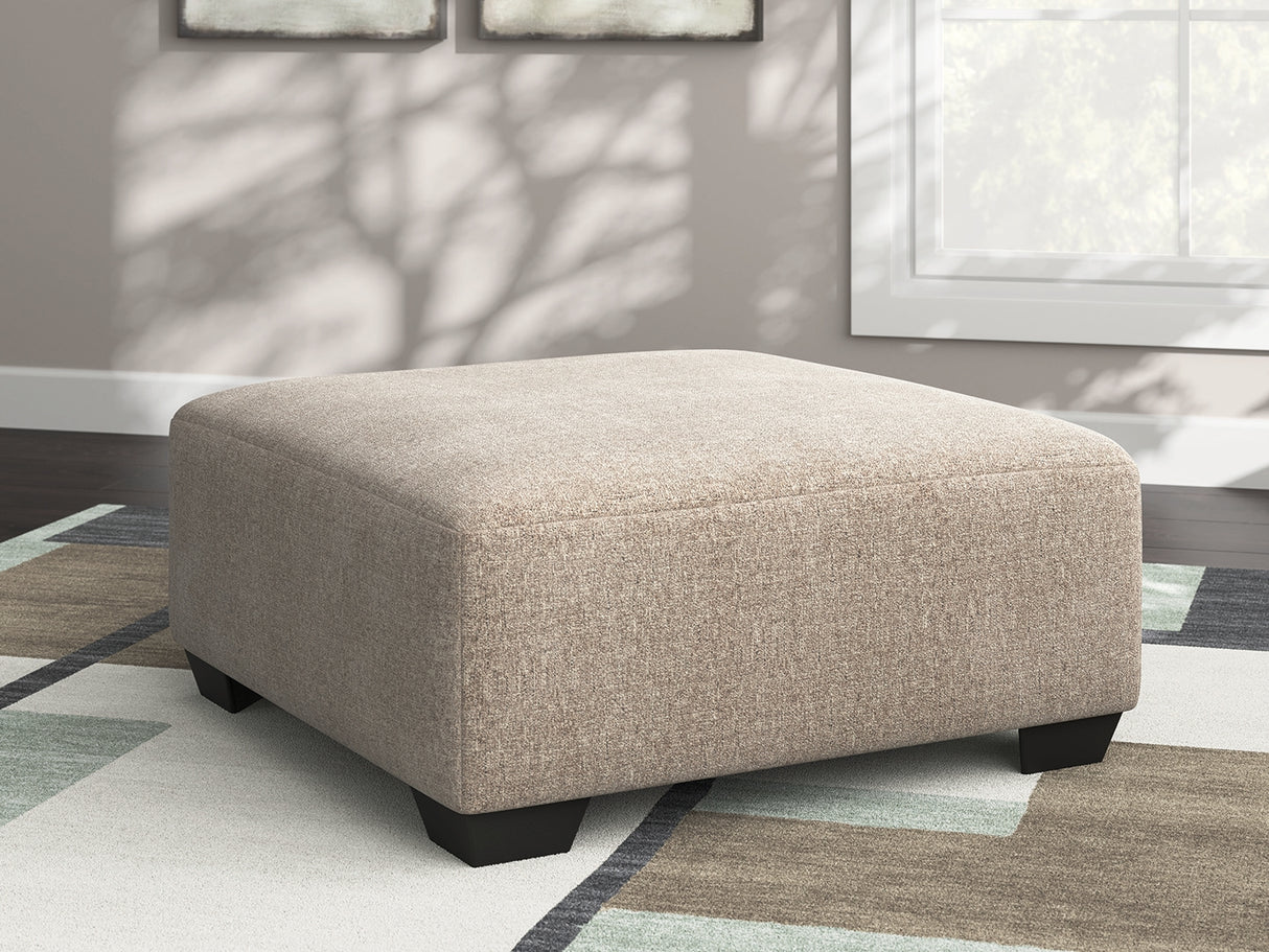 Seyler Lane Hemp Oversized Accent Ottoman from Ashley - Luna Furniture
