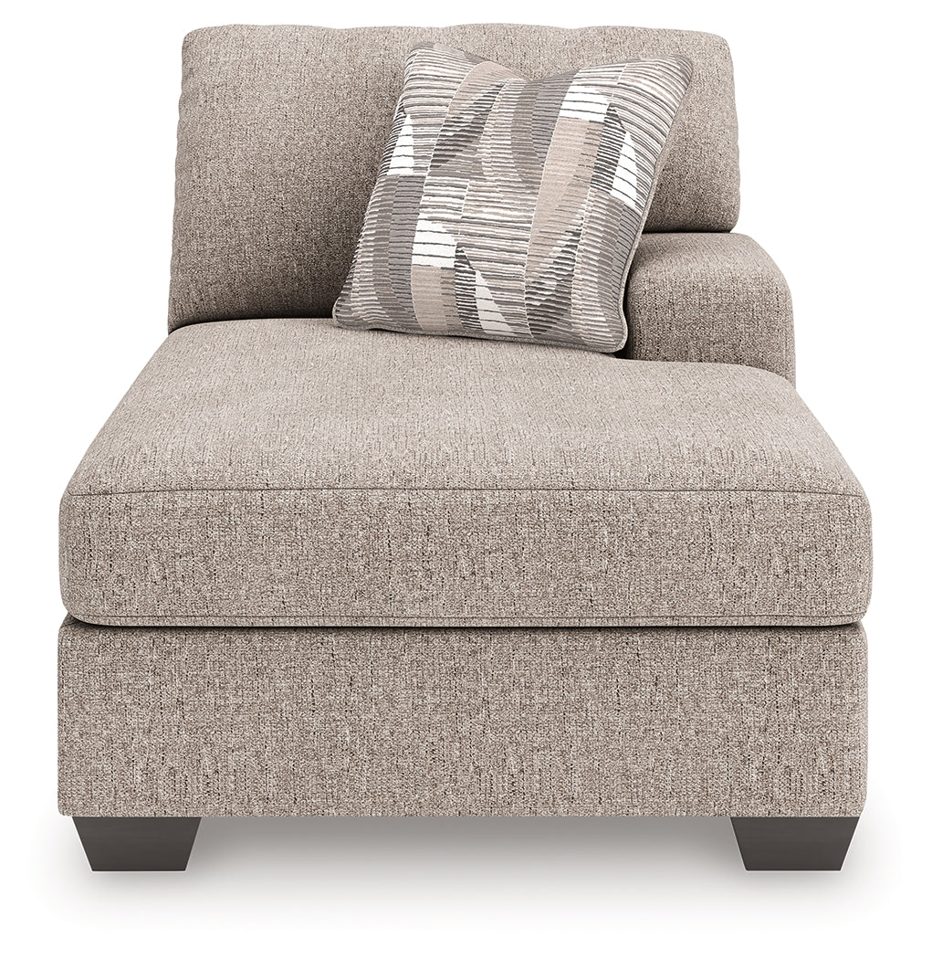 Seyler Lane Hemp Right-Arm Facing Corner Chaise from Ashley - Luna Furniture