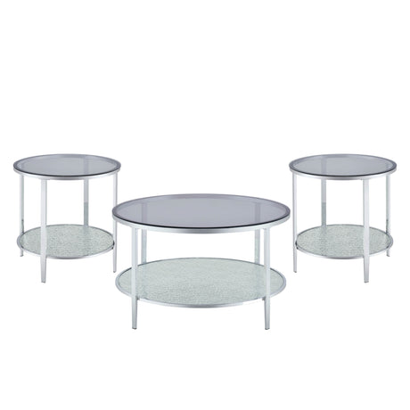 Frostine 3-Piece Table Set from Steve Silver - Luna Furniture