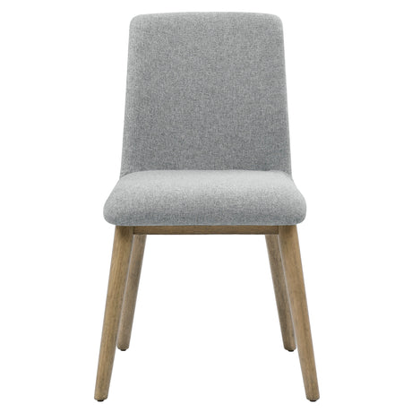 Vida Upholstered Side Chair, Gray from Steve Silver - Luna Furniture