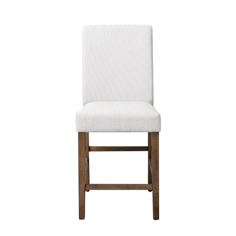 Ellini Brown 5-Piece Counter Height Set from Homelegance - Luna Furniture