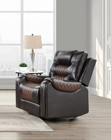 Hart Two-Tone 3-Piece Reclining Set from Homelegance - Luna Furniture