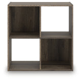 Shallifer Brown Four Cube Organizer from Ashley - Luna Furniture
