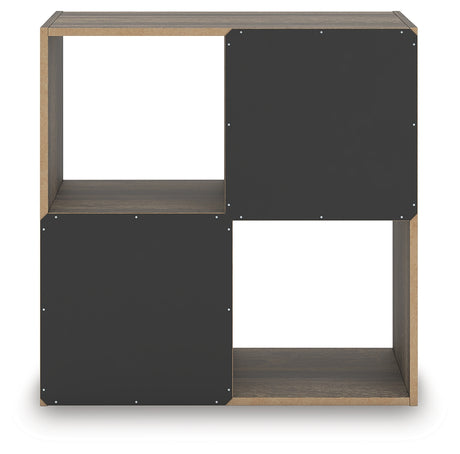 Shallifer Brown Four Cube Organizer from Ashley - Luna Furniture