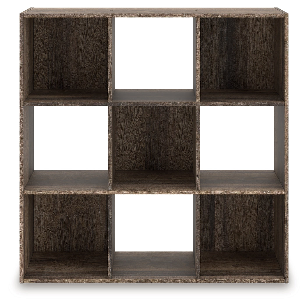 Shallifer Brown Nine Cube Organizer from Ashley - Luna Furniture