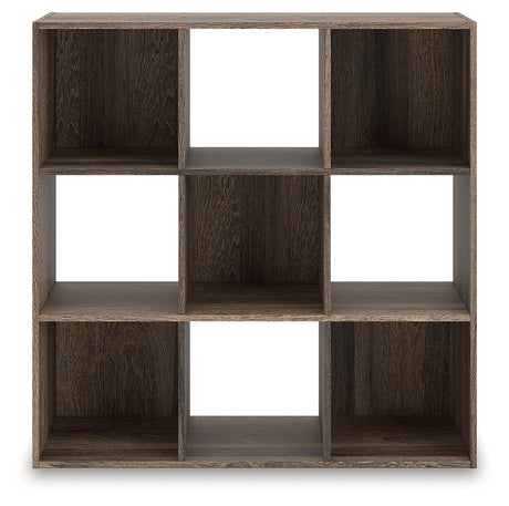 Shallifer Brown Nine Cube Organizer from Ashley - Luna Furniture