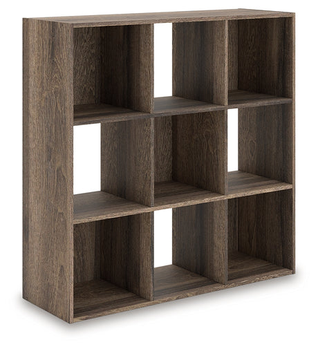 Shallifer Brown Nine Cube Organizer from Ashley - Luna Furniture