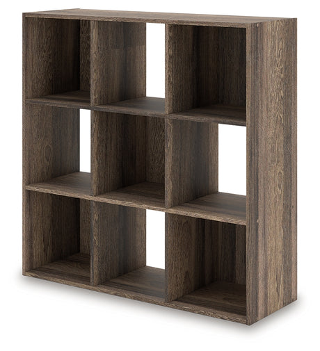 Shallifer Brown Nine Cube Organizer from Ashley - Luna Furniture