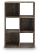 Shallifer Brown Six Cube Organizer from Ashley - Luna Furniture