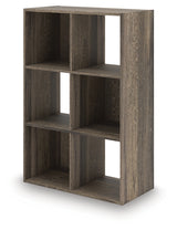 Shallifer Brown Six Cube Organizer from Ashley - Luna Furniture