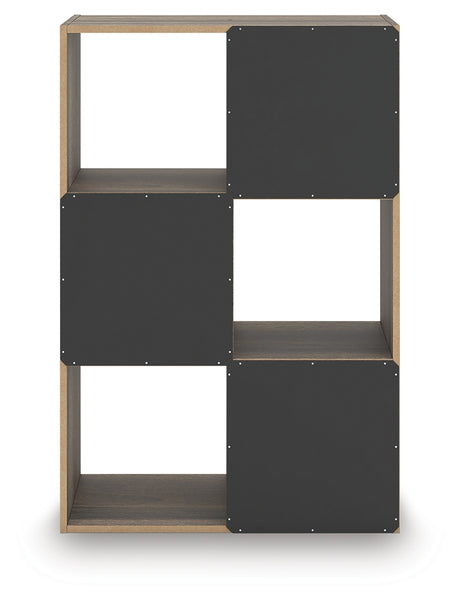 Shallifer Brown Six Cube Organizer from Ashley - Luna Furniture