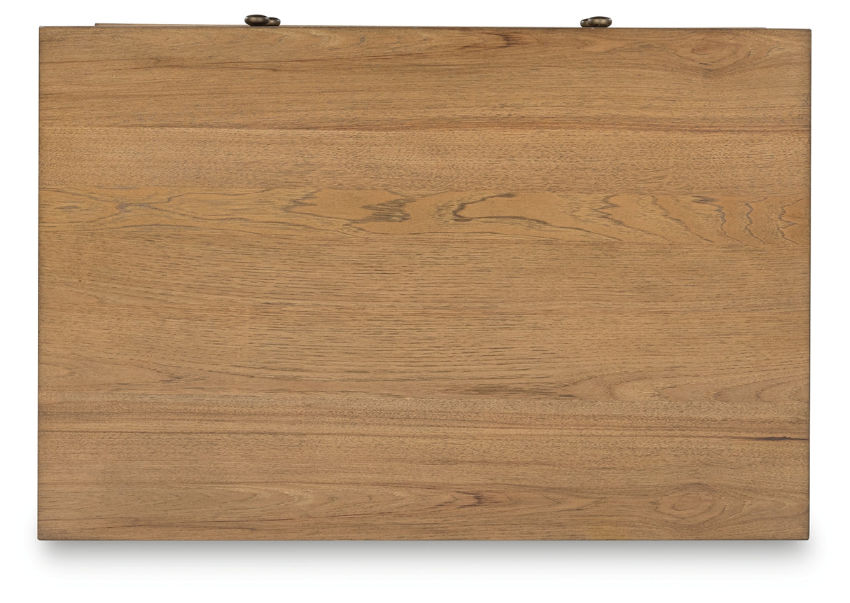 Sharlance Light Brown Lift-Top Coffee Table from Ashley - Luna Furniture