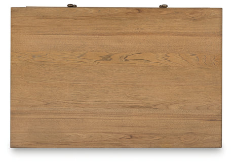 Sharlance Light Brown Lift-Top Coffee Table from Ashley - Luna Furniture