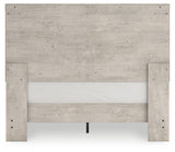 Shawburn Queen Crossbuck Panel Headboard with Dresser, Chest and 2 Nightstands in Whitewash from Ashley - Luna Furniture
