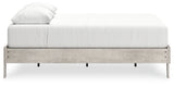 Shawburn Queen Platform Bed with Dresser, Chest and 2 Nightstands in Whitewash from Ashley - Luna Furniture