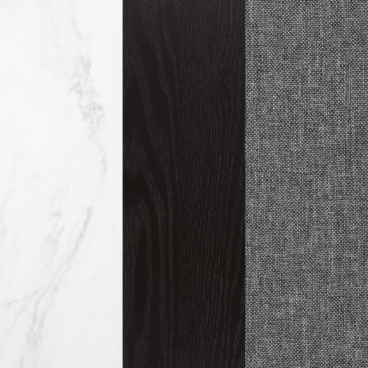 Sherry Gray 5-Piece Rectangular Marble Top Dining Table Set from Coaster - Luna Furniture