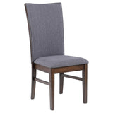 Sherwood Gray Upholstered Dining Side Chair, Set of 2 from Coaster - Luna Furniture
