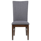 Sherwood Gray Upholstered Dining Side Chair, Set of 2 from Coaster - Luna Furniture
