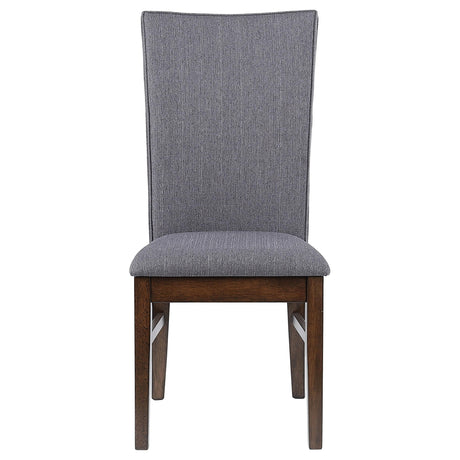 Sherwood Gray Upholstered Dining Side Chair, Set of 2 from Coaster - Luna Furniture
