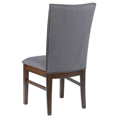 Sherwood Gray Upholstered Dining Side Chair, Set of 2 from Coaster - Luna Furniture