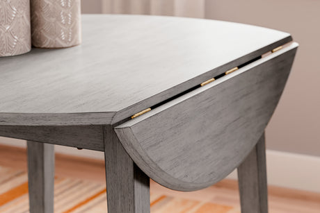 Shullden Gray Dining Table and 2 Chairs from Ashley - Luna Furniture
