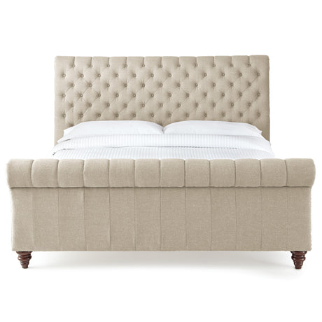 Swanson King Bed, Sand from Steve Silver - Luna Furniture