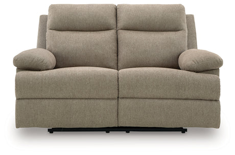 Side-Swipe Mocha Reclining Living Room Set from Ashley - Luna Furniture