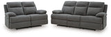 Side-Swipe Reclining Sofa and Loveseat from Ashley - Luna Furniture