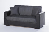Sidney Bolzoni Gray Loveseat from Bellona - Luna Furniture