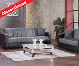 Sidney Bolzoni Gray Loveseat from Bellona - Luna Furniture