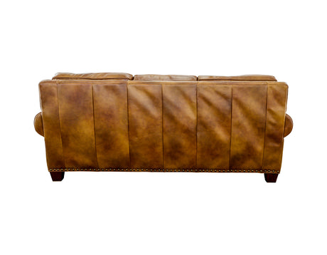 Silverado Camel Top-Grain Leather Sofa from Steve Silver - Luna Furniture