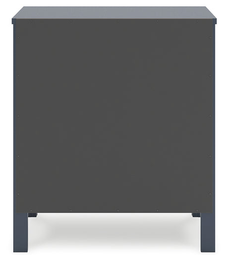 Simmenfort Full Panel Headboard with Dresser, Chest and Nightstand in Navy Blue from Ashley - Luna Furniture