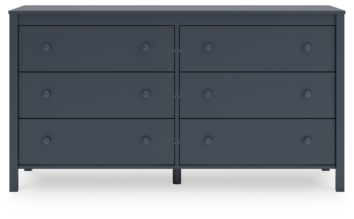 Simmenfort Navy Blue Youth Bookcase Corner Storage Bedroom Set from Ashley - Luna Furniture