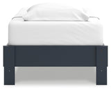 Simmenfort Navy Blue Youth Platform Base Bedroom Set from Ashley - Luna Furniture