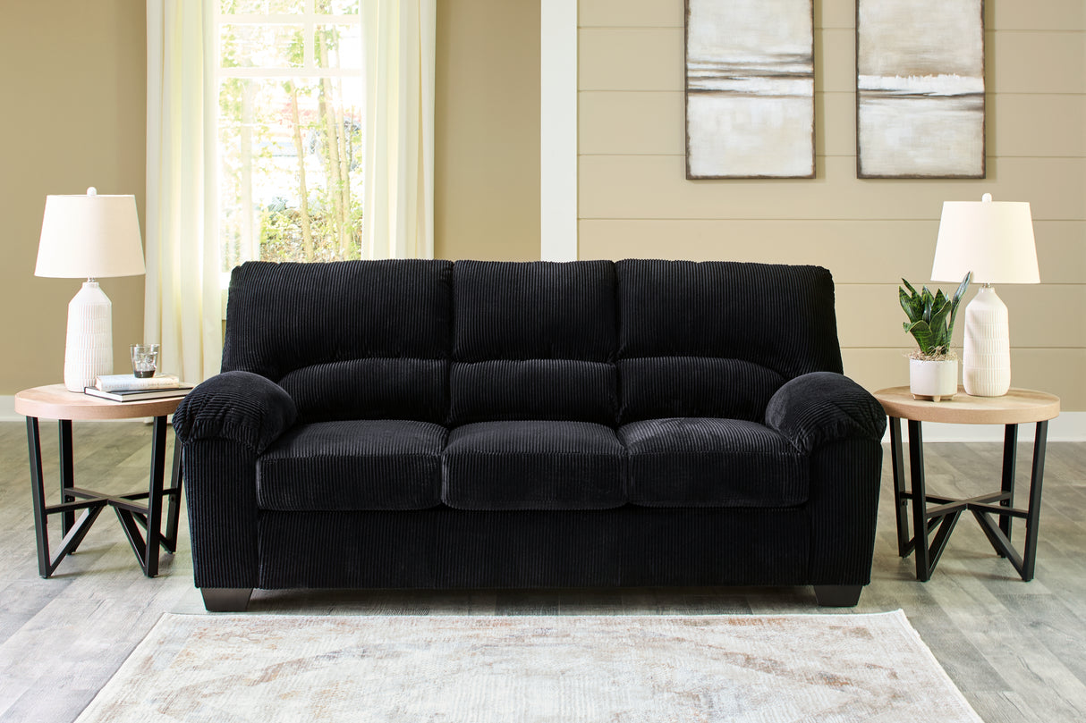 SimpleJoy Onyx Sofa from Ashley - Luna Furniture