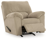 SimpleJoy Sand Recliner from Ashley - Luna Furniture