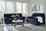 SimpleJoy Navy Living Room Set from Ashley - Luna Furniture