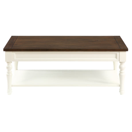 Joanna Coffee Table with Casters from Steve Silver - Luna Furniture