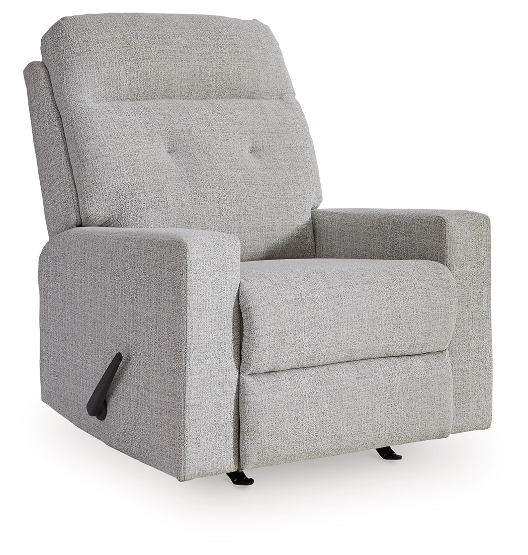Skillins Stone Recliner from Ashley - Luna Furniture