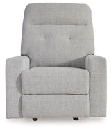 Skillins Stone Recliner from Ashley - Luna Furniture