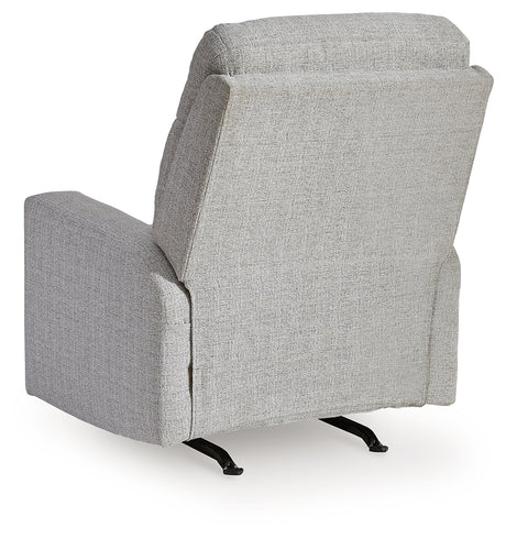 Skillins Stone Recliner from Ashley - Luna Furniture