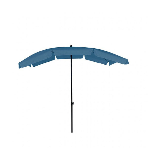 Sleek Light Sapphire Rectangular Tilting Umbrella