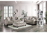 Basie Gray Transitional Living Room Set from Furniture of America - Luna Furniture