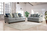 Plaistow Gray Transitional Living Room Set from Furniture of America - Luna Furniture