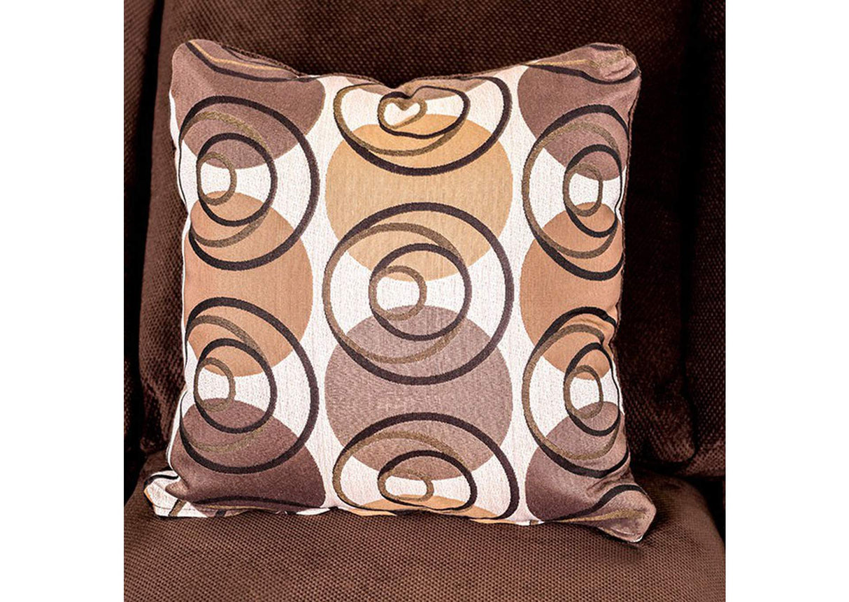 Wessington Chocolate Transitional Living Room Set from Furniture of America - Luna Furniture