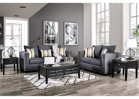 Inkom Slate Transitional Living Room Set from Furniture of America - Luna Furniture