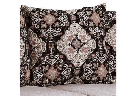 Molfetta Light Brown/Black Traditional Living Room Set from Furniture of America - Luna Furniture