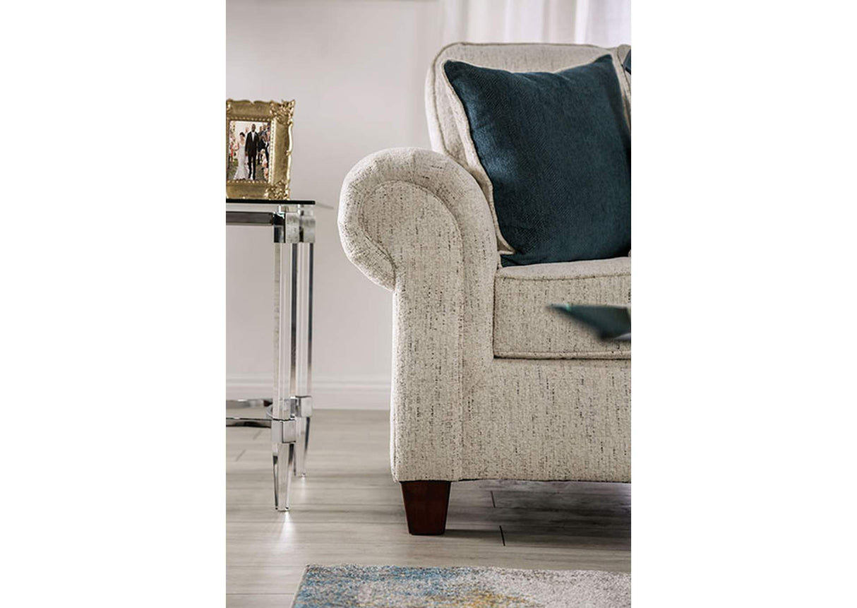 Delgada Beige Sofa